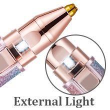 2 IN 1 USB Flawless Trimmer Rainbow Trimmer for Men & Women 8 t8