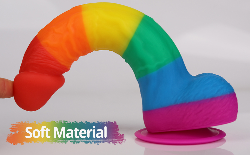 Rainbow Dildo