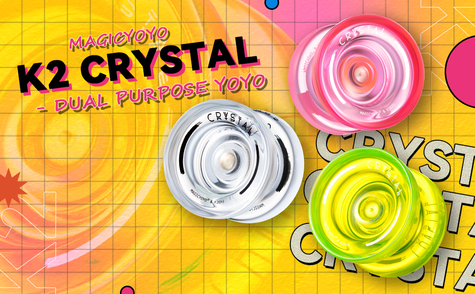 MAGICYOYO K2 Yoyo Professional Pack of 3 Responsive Yoyo