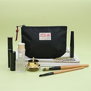 Rough Enough Small Travel Cable Organizer Bag with Zipper for Electronics Accessories