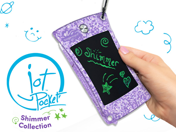 Amazon.com: Boogie Board Jot Pocket Writing Tablet Doodle