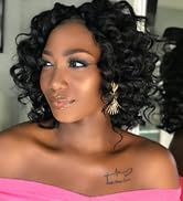 Jamican bounce crochet hair 9inch 1B