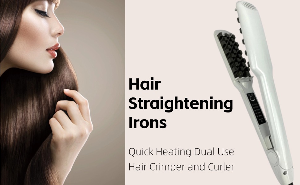negative ion volumizing hair iron waffle iron hair