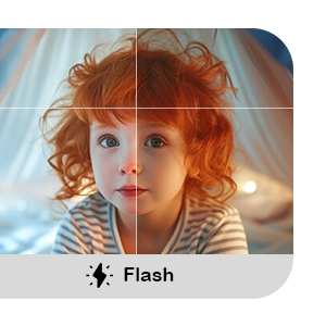 kids camera flash
