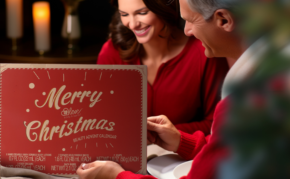 Holiday Halloween Calendar Gift with Surprise 24pcs Bath & Body Care