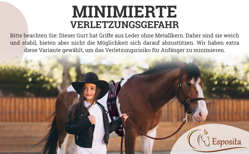 Ponygurt mit Griffen