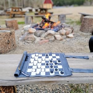 Chess camping and fire
