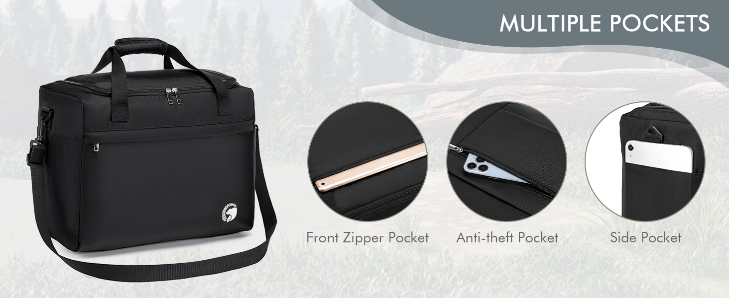 BAGZY Bagages Cabine 40x30x20 Wizzair, Imperméable Sac de Voyage