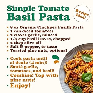 pasta chickpea by food to live