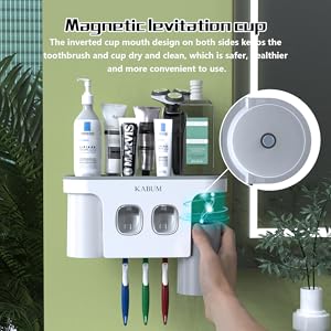 Magnetic Inverted Mouthwash Cup