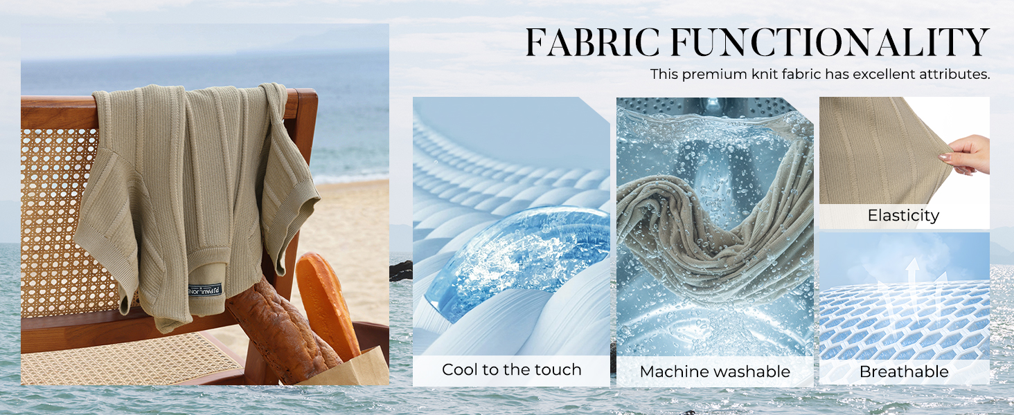 Men Knit T Shirt- Fabric Details