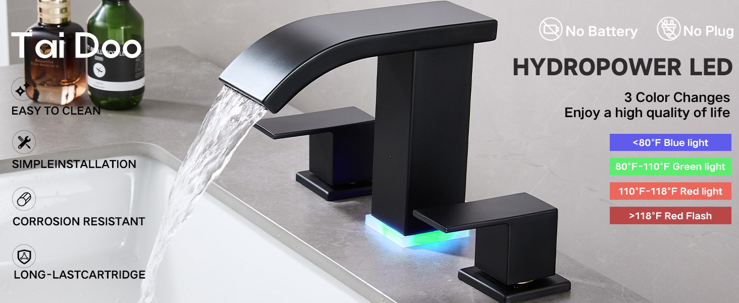 Bathroom faucets