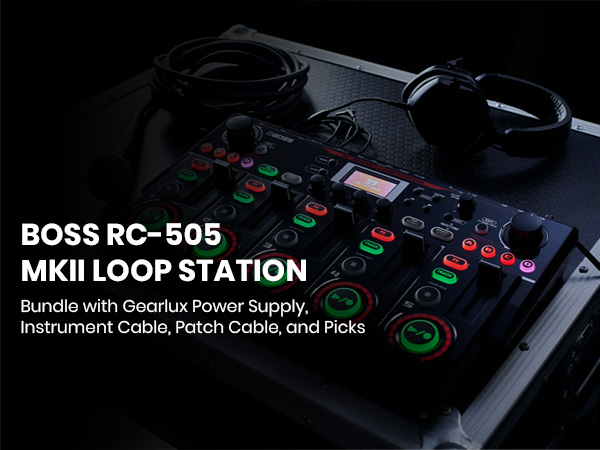 BOSS ボス/RC-505 MKII LOOP STATION セット Amazon.com: Boss RC-505 MkII Loop Station Bundle with