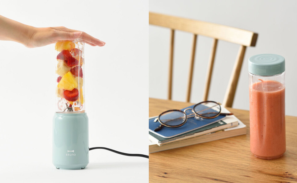 Bruno Direct Store Exclusive: You can drink it as is. Bottle type mini blender