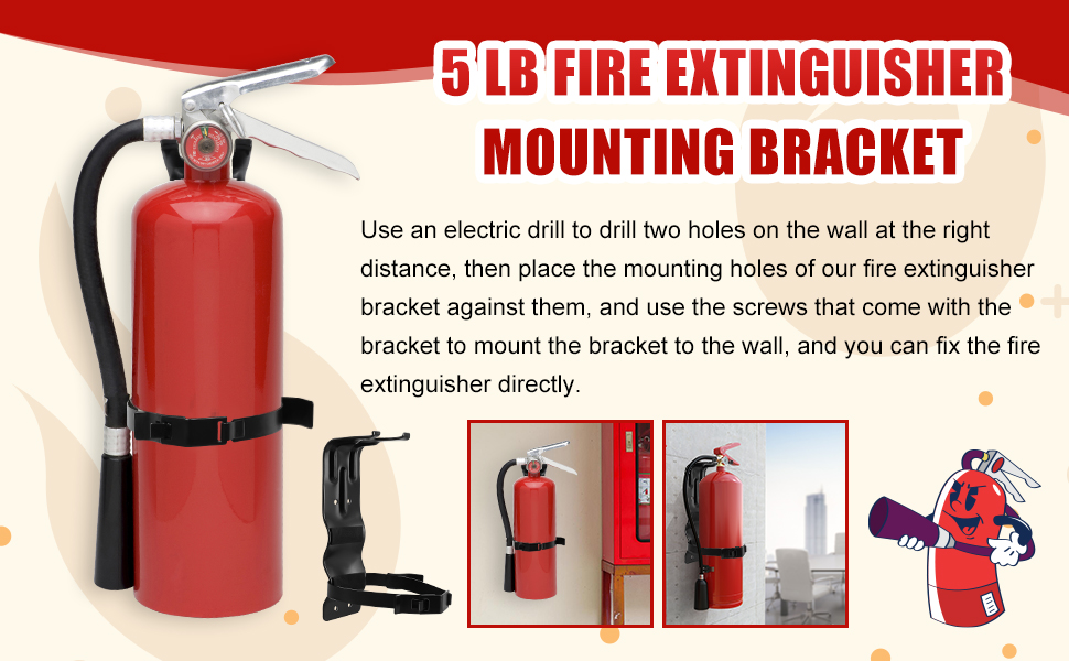 Fire Extinguisher Mount Bracket