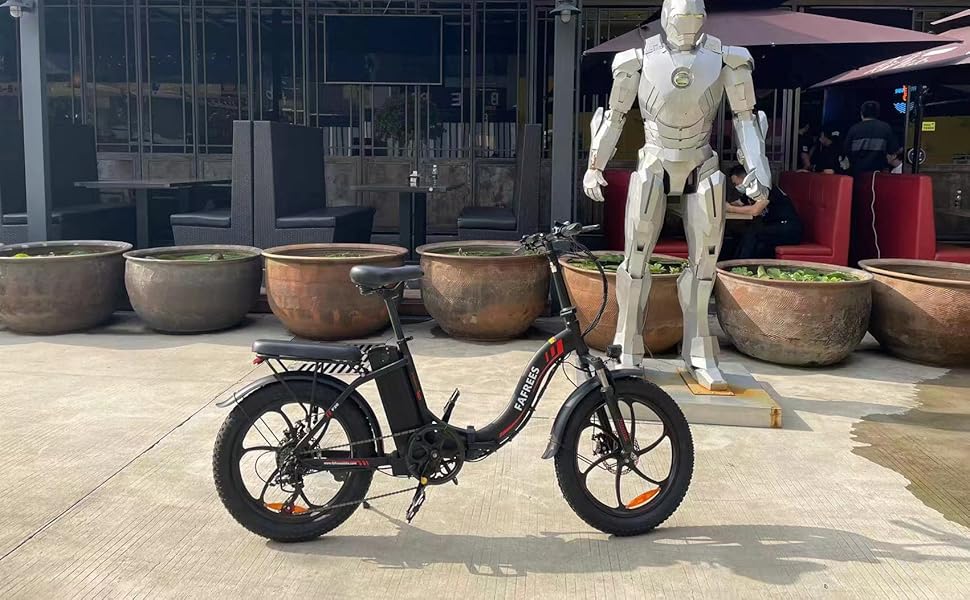 Folding electric bicycle