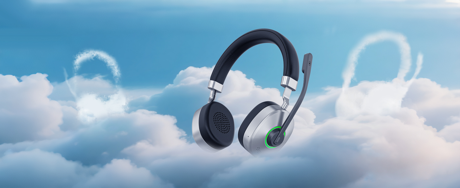 wireless headphone with microphone