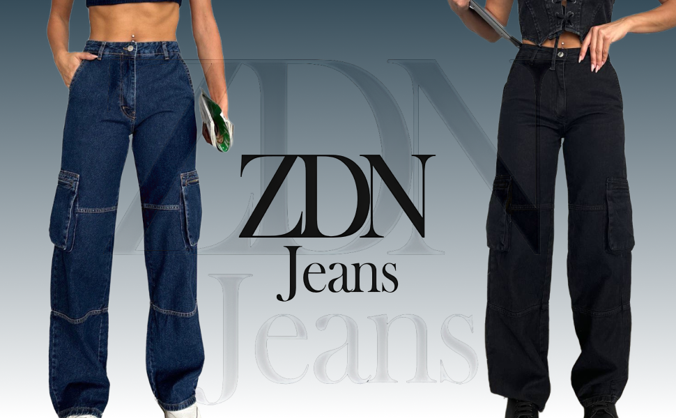 Cargo Pants for Women, Fashionable Cargo Jeans for Women