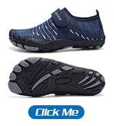 HIITAVE Boys & Girls Water Shoes Quick Drying Sports Aqua Athletic Sneakers Lightweight Sport Sho...