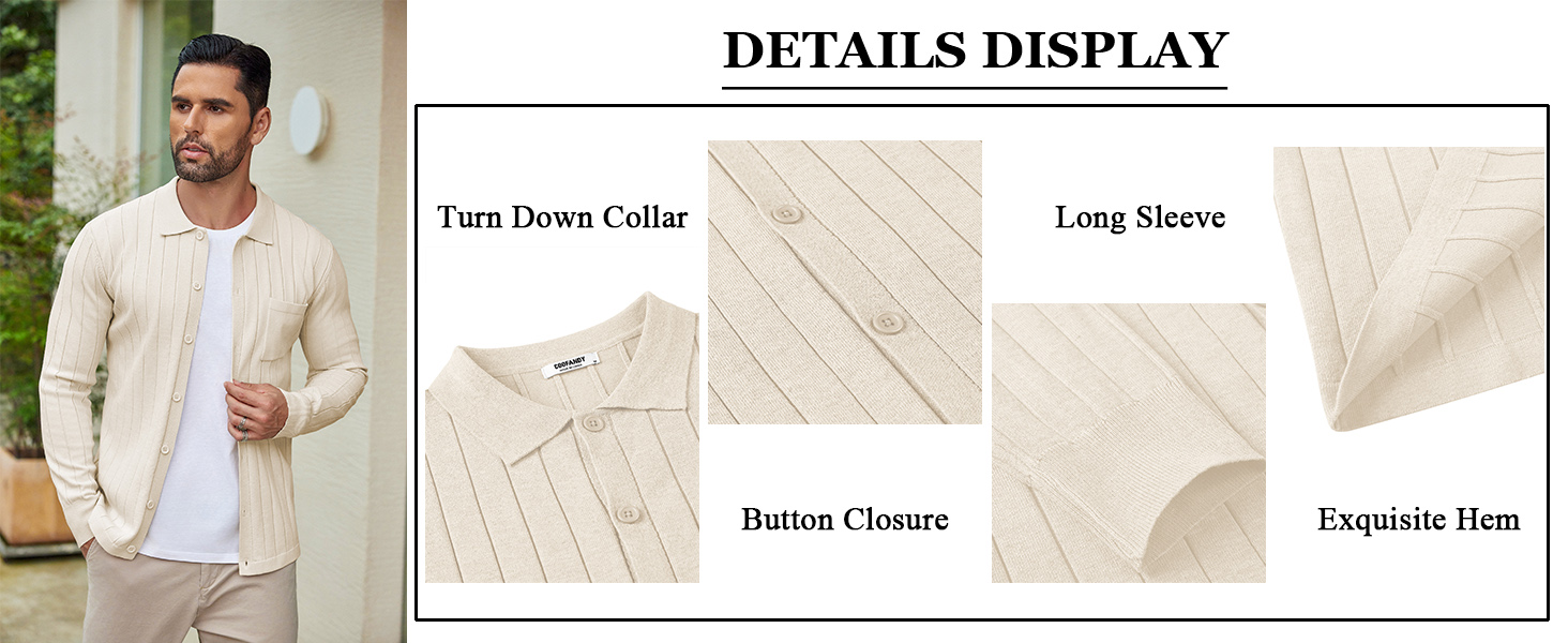 mens lightweight cardigan