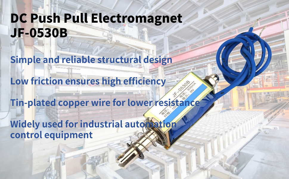 24V Hub Pull 5N Through PushPull DC