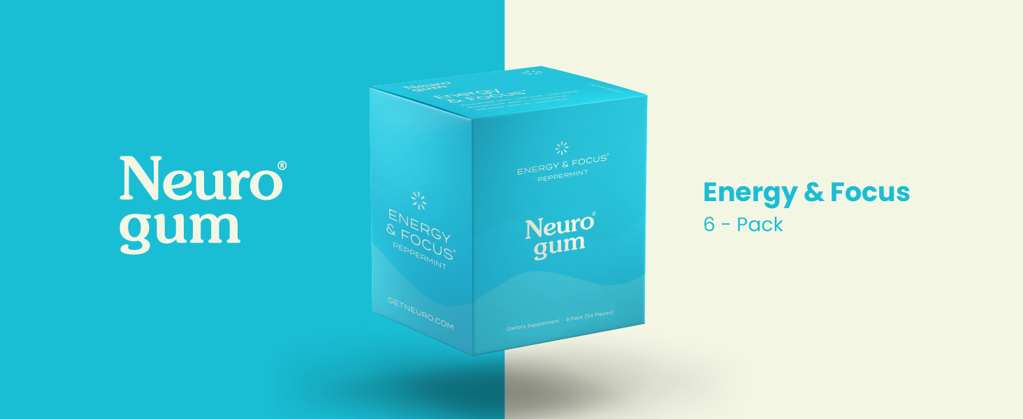 Neuro Gum Peppermint 6-Pack