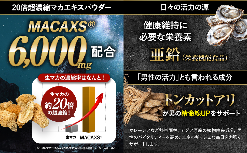 マカライズスター2袋 2袋セット 】 マカライズスター MACARISE STAR 15.75g ( 350mg