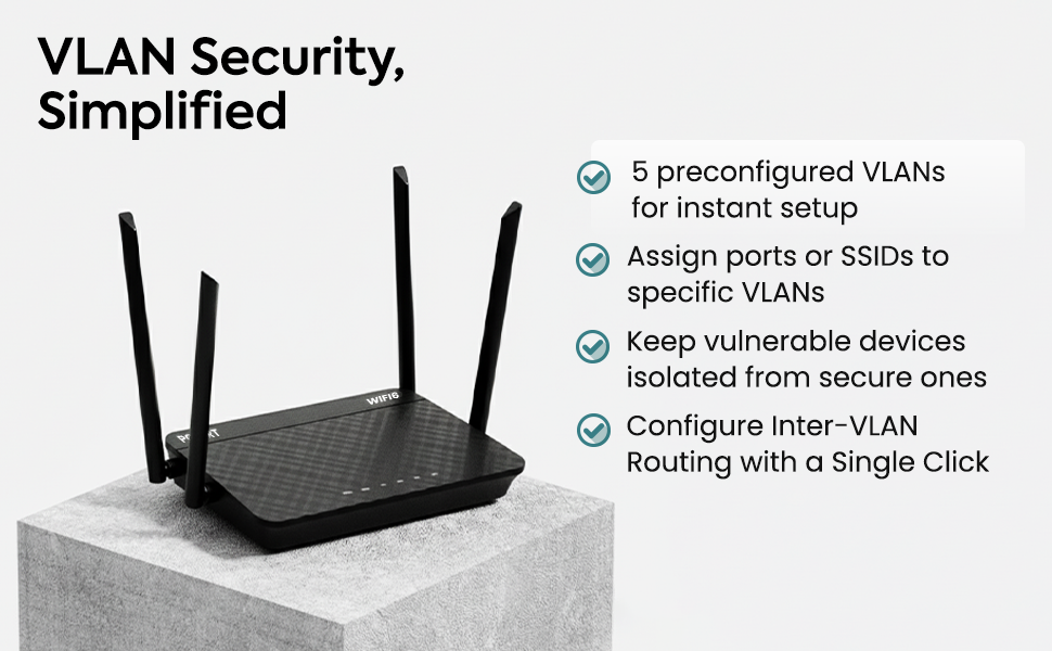 wireless router business, router with vlan support, router vlan, wifi 6 router, vpn routerlong range