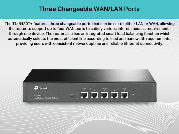 TP-Link 有線ルーター ロードバランサ ブロードバンド 5ポート(3WAN/LANポート / 1WANポート / 1LANポート) 5年保証 TL-R480T+ 2mvetro Amazon | TP-Link 有線ルーター ロードバランサ ブロードバンド