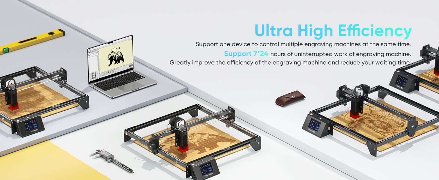 Longer laser engraver Ray5 5W