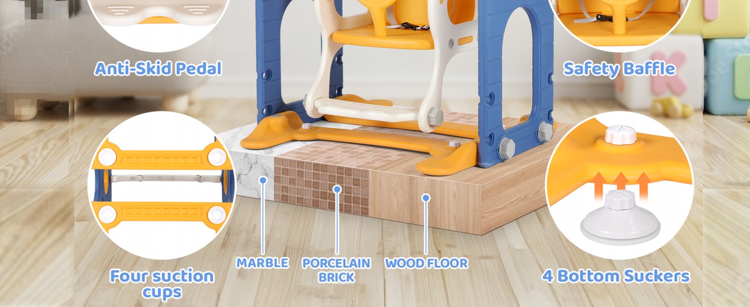 Die Holzbodenplatte ist eine großartige Möglichkeit, die Füße Ihres Kindes warm zu halten.