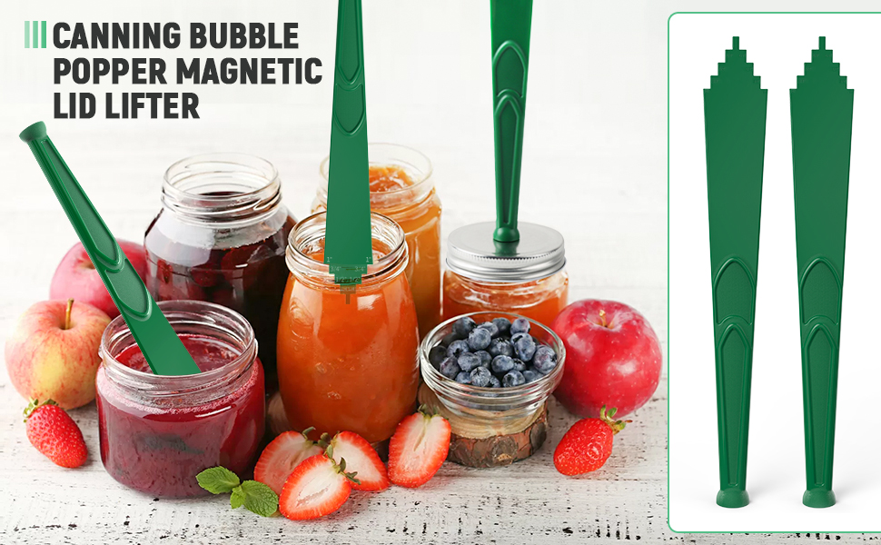 Pisol Jar Lid Lifter and Canning Bubble Popper