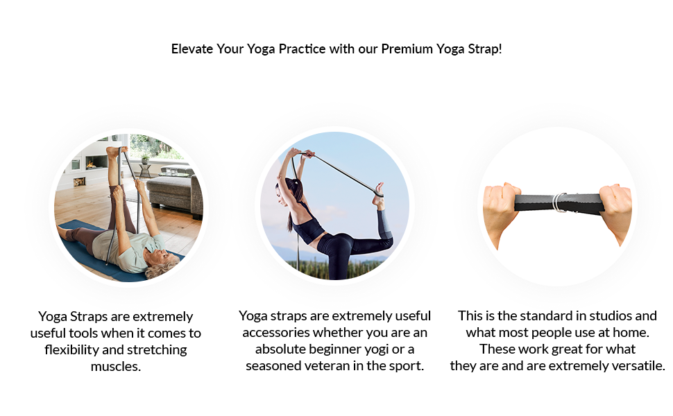 Yoga Straps For Stretching Yoga Leg Stretching Strap