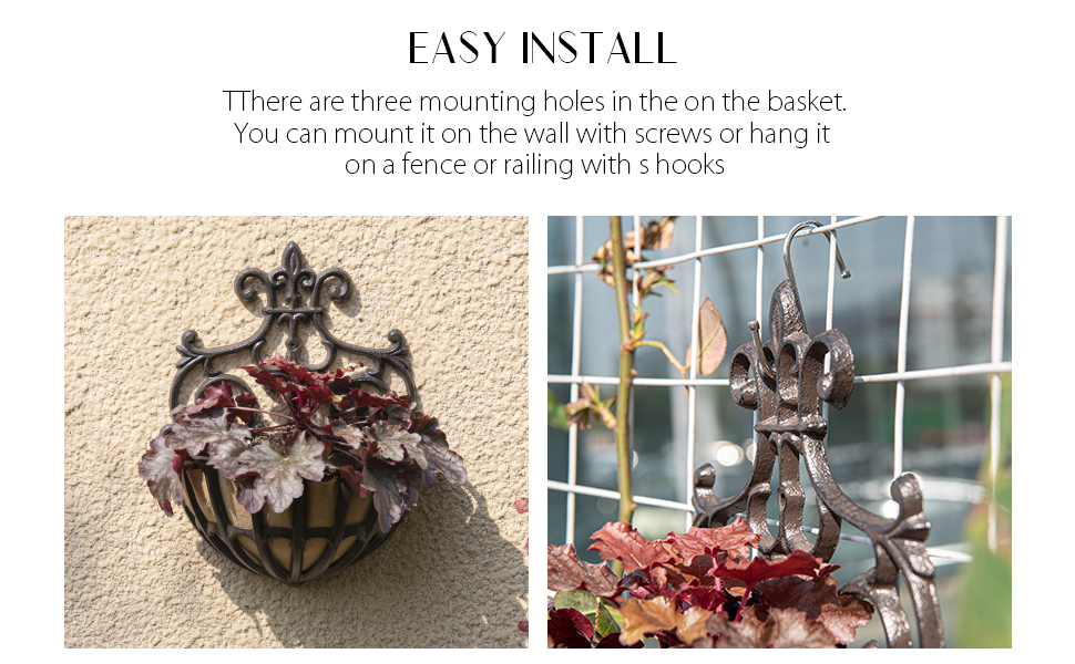 Wall Planter Basket