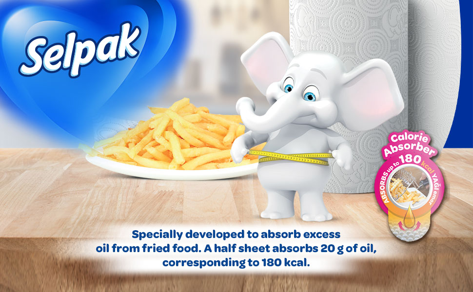 kitchen towel calorie absorber