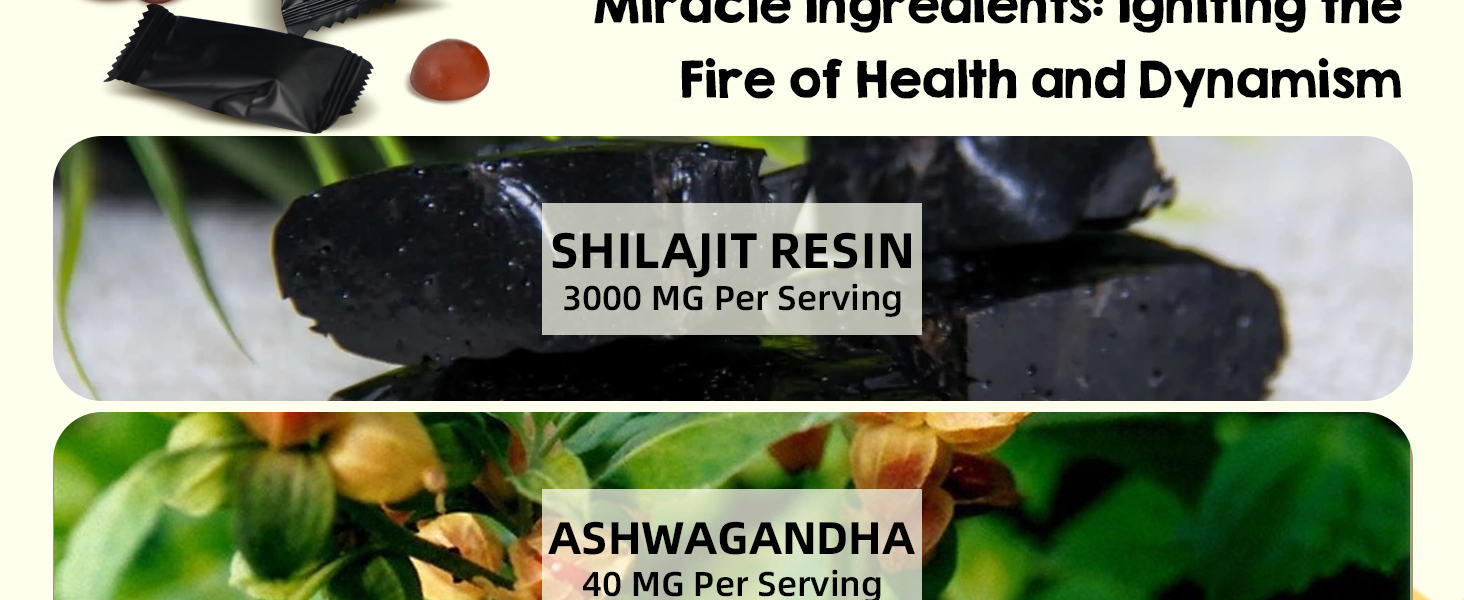 shilajit ashwagandha gummies