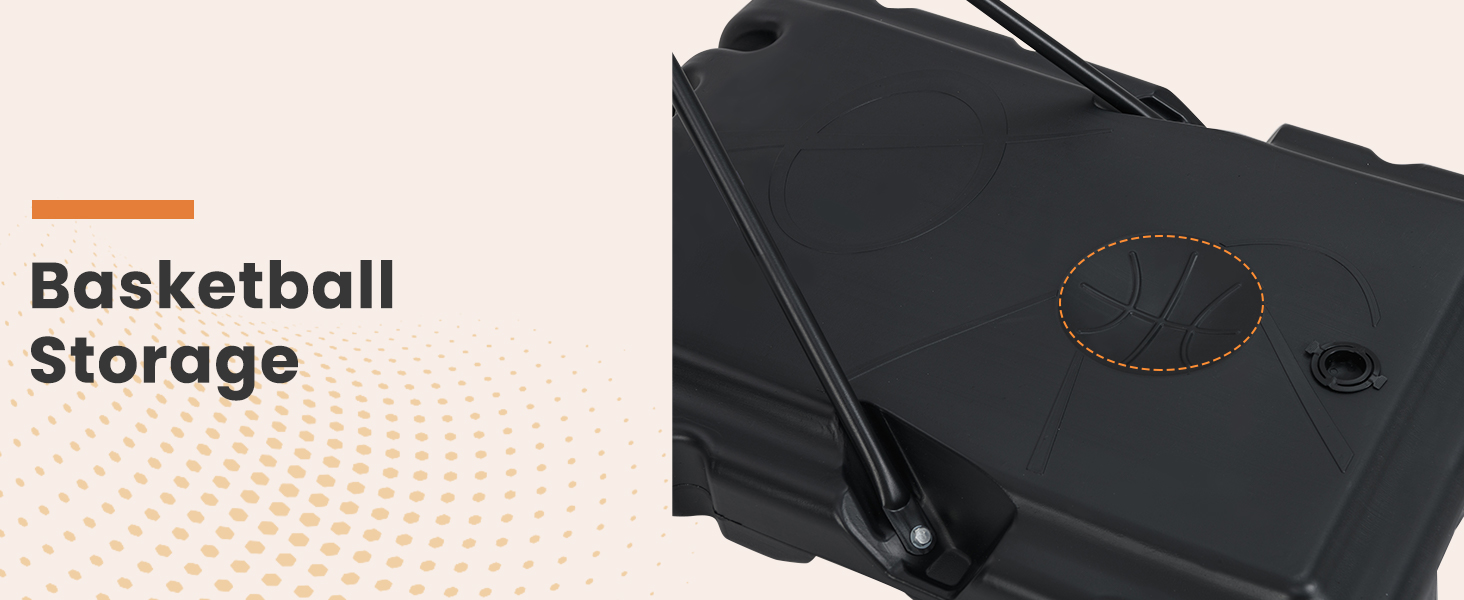 Costway Portable Basketball Hoop