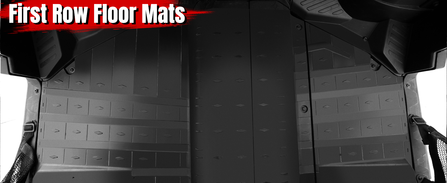 A & UTV PRO Floor Mats Fit for Can Am Defender MAX