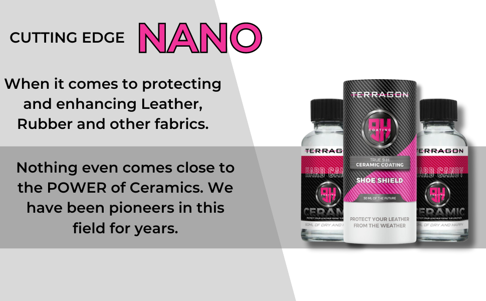 Ceramic for shoes to protect the outside