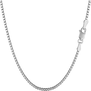 white gold chain necklace for women and men
