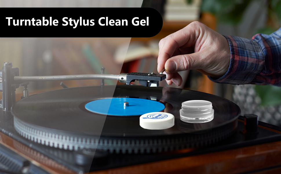 Turntable Stylus Clean Gel Premium AntiStatic & Zero