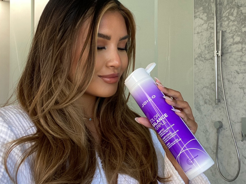 Joico Color Balance Purple Shampoo or Conditioner for Blonde Hair, Protection for Colour Treated