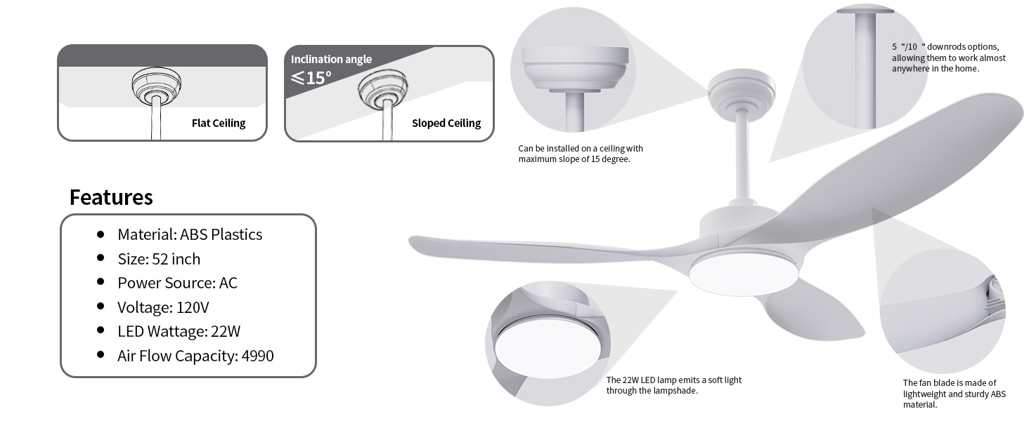 ceiling fan with light