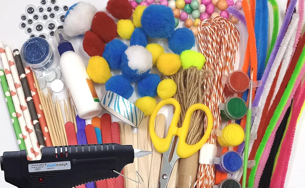 New Art Kit with Glue Gun