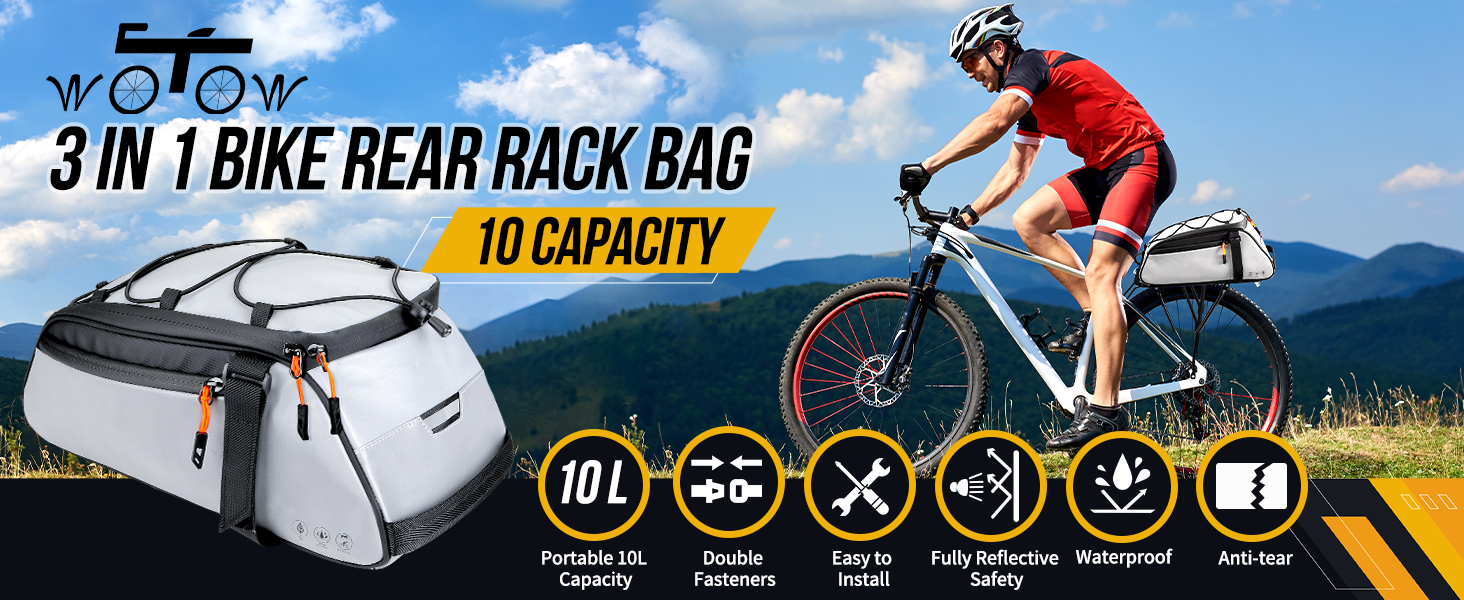 bike rack bag