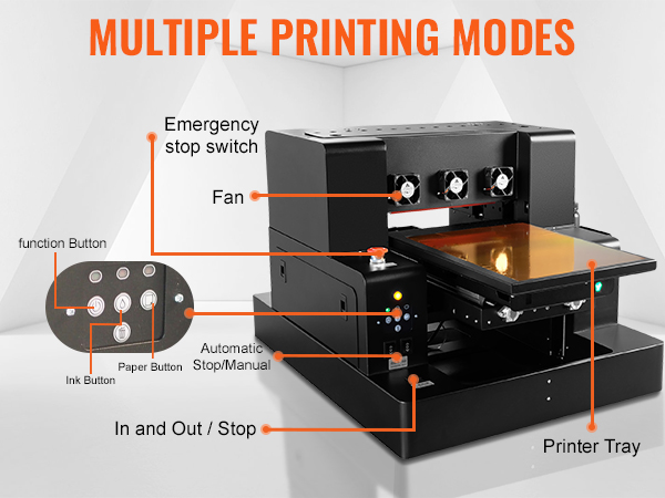 Amazon.com: A4 XP600 UV Printer, High Precision 5760