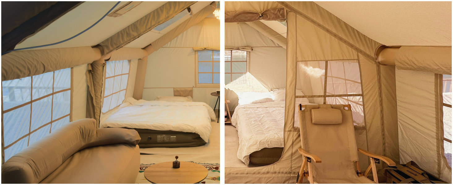 RBM OUTDOORS Koala Air Tent Inflatable Camping Tent House 610 Person