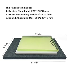 middle punching mat