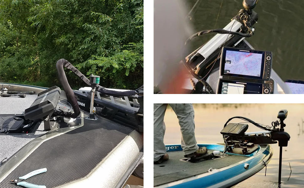 Taruimoo trolling motor wire extension、Cable Management