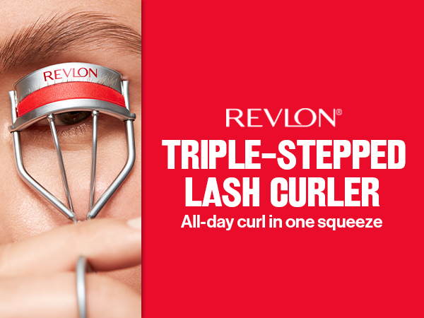 triple-stepped lash curler